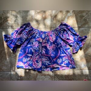 Lilly Pulitzer Off the Shoulder Top✨